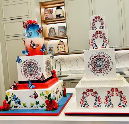 Cakes fit for a King and Queen